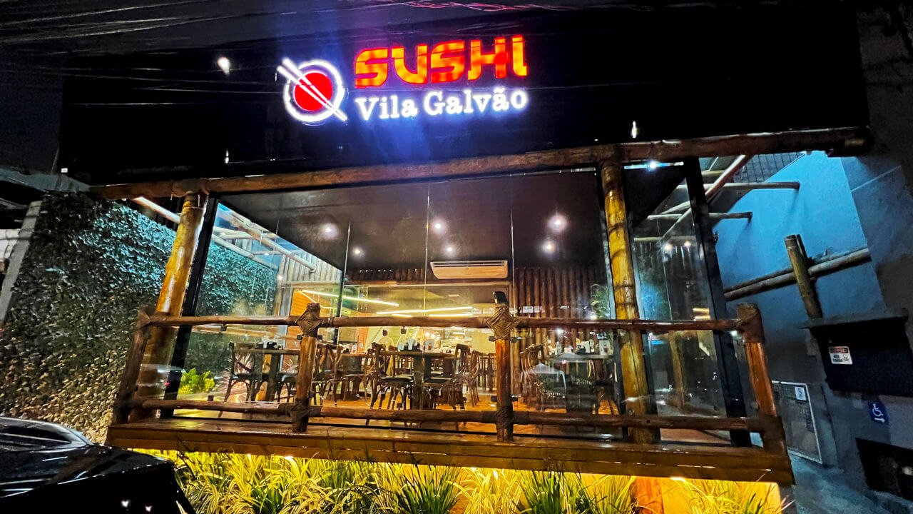Fachada Sushi Vila Galvao 27 12 2023
